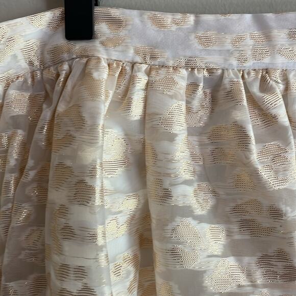 Anthropologie Pankaj & Nidhi Burnout Shimmer Maxi Skirt - Picture 9 of 15